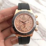 AR Factory Swiss Grade Rolex Cosmograph Daytona Watch Rose Gold Diamond Dial
